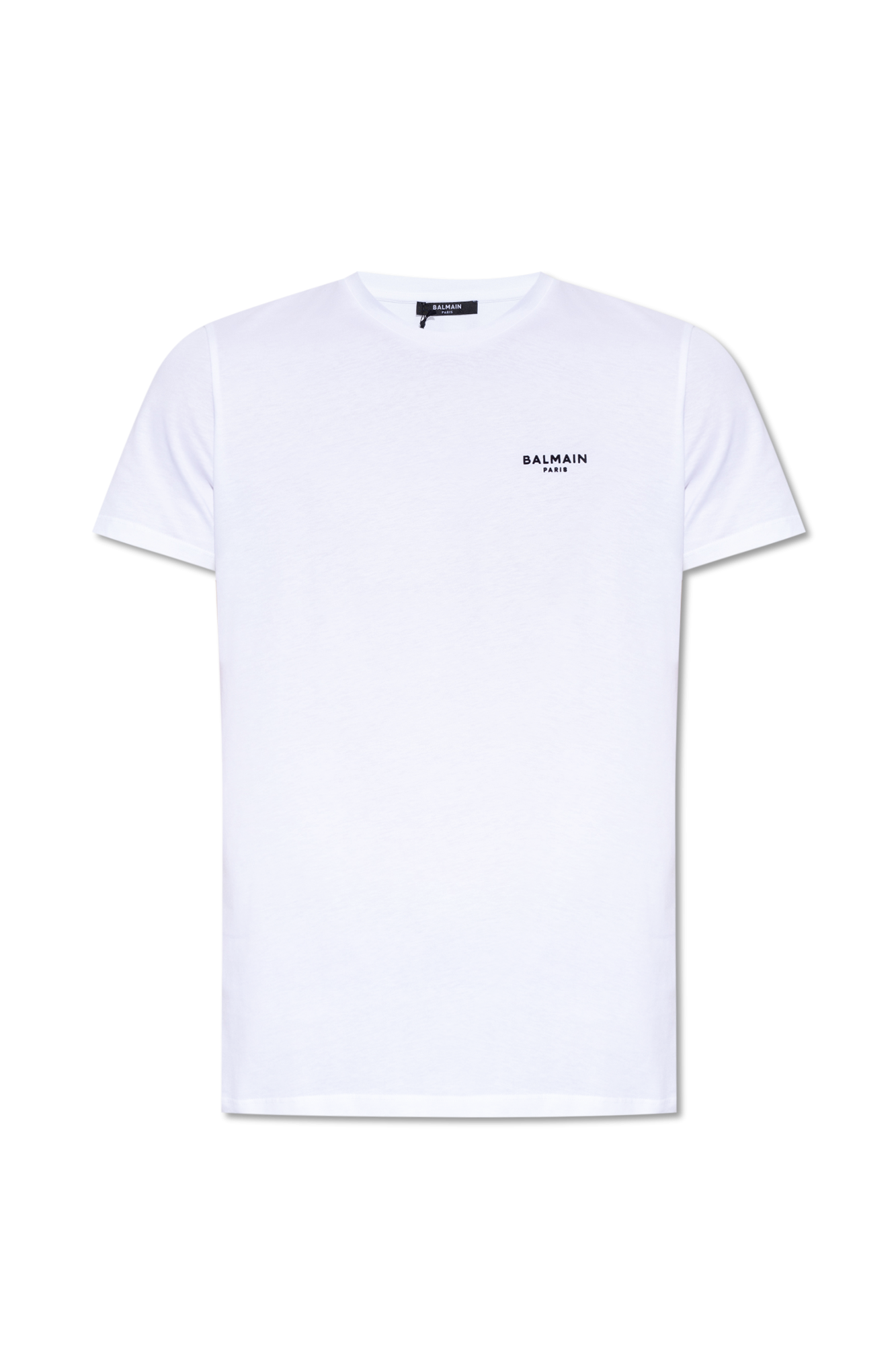 White T shirt with logo Balmain Vitkac Canada